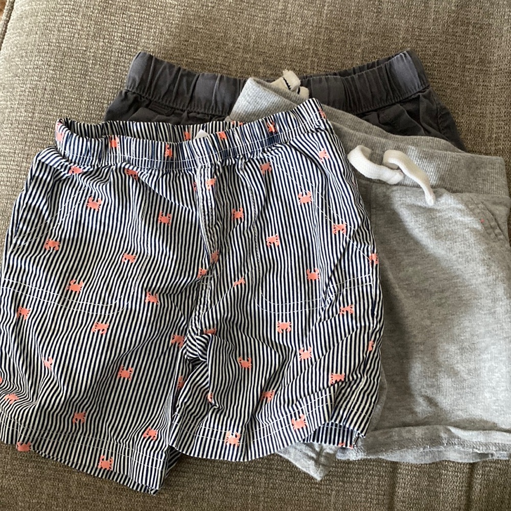3 pairs of shorts